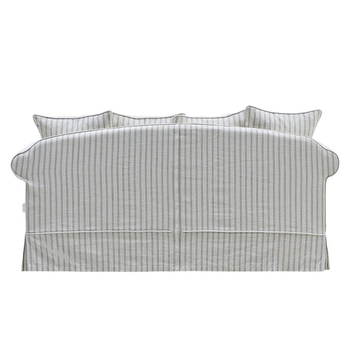 Avalon Hamptons 3 Seat Sofa Stone Stripe