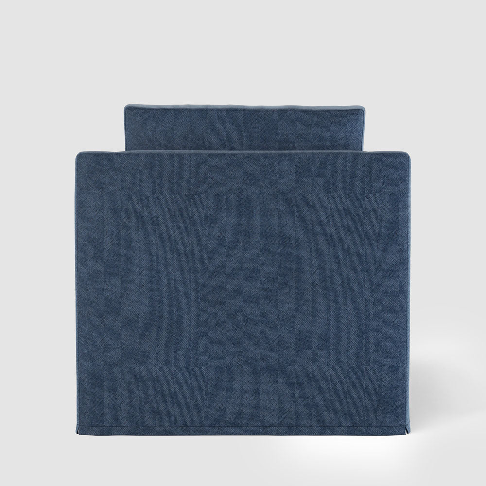 Clovelly Hamptons Armchair Navy