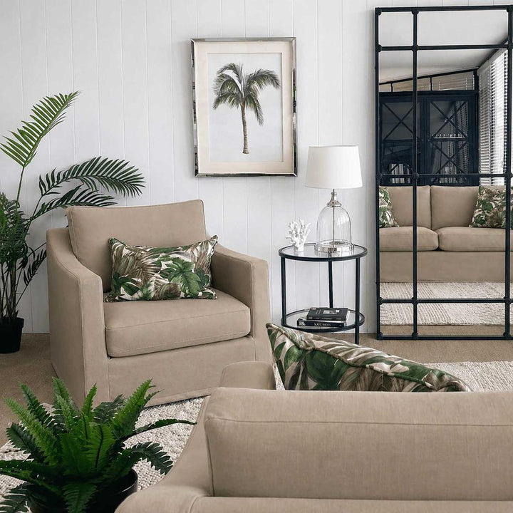 Clovelly Hamptons Armchair Natural