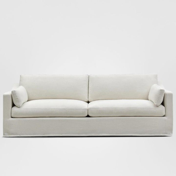 Clovelly Hamptons 4 Seat Sofa Ivory