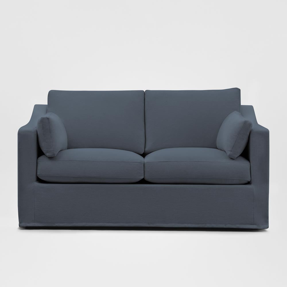 Clovelly Hamptons 2 Seat Sofa Navy