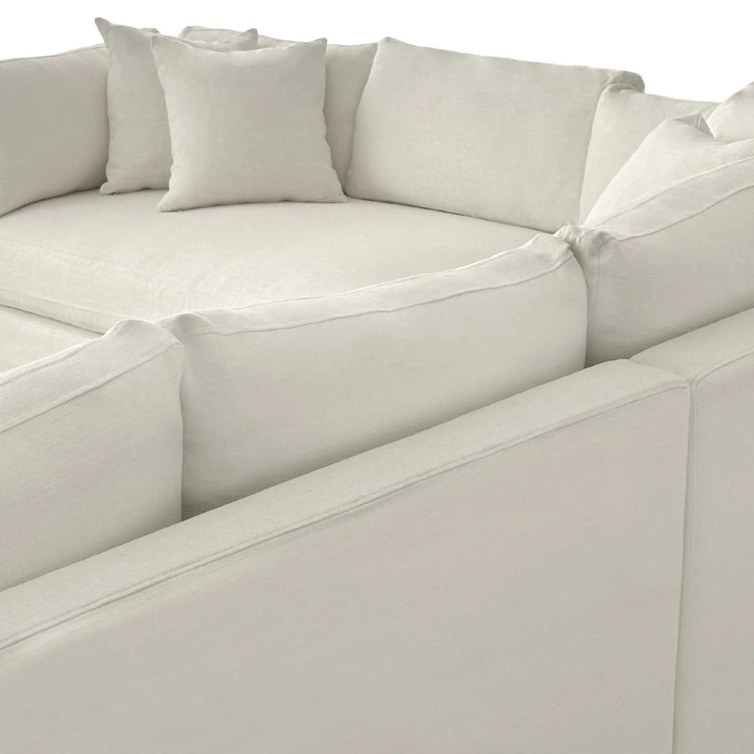 Marbella Modular Sofa Ivory - Left Facing