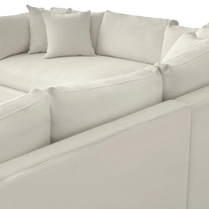 Marbella Modular Sofa Ivory - Left Facing