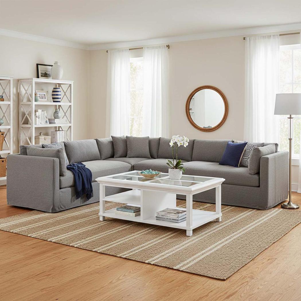 Marbella Modular Sofa Storm - Left Facing