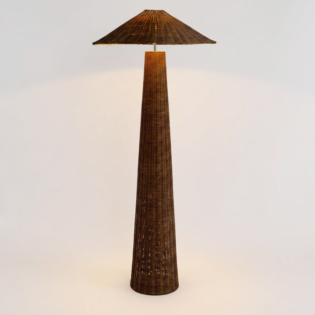Apex Rattan Floor Lamp