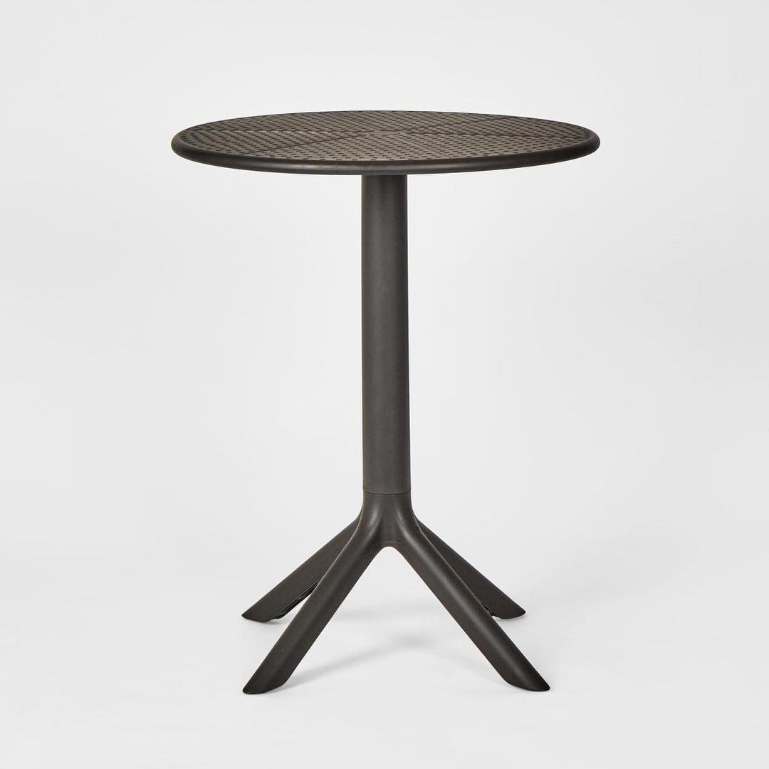 Ellee Café Bistro Table All Weather outdoor Black 60cm