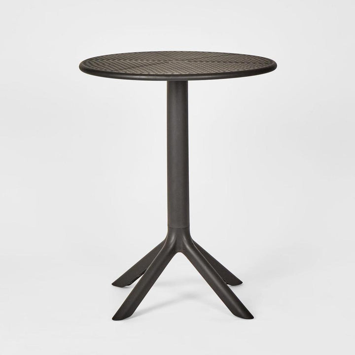 Ellee Café Bistro Table All Weather outdoor Black 60cm