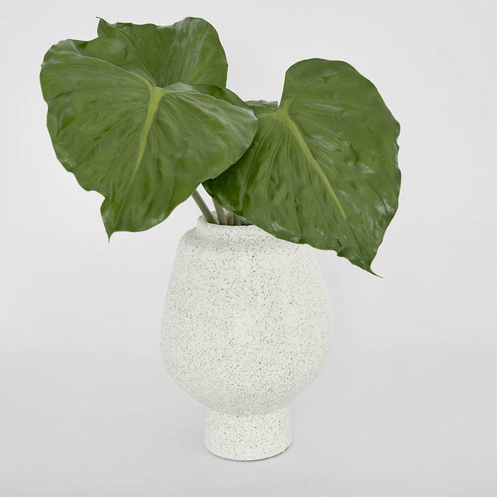 Bolero Round Vase White