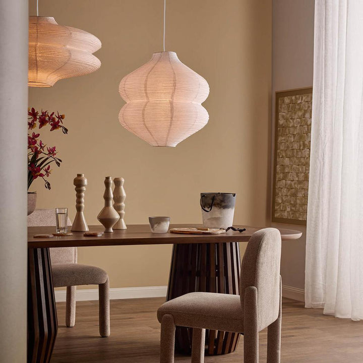 Lume Pillar Candle Stand White