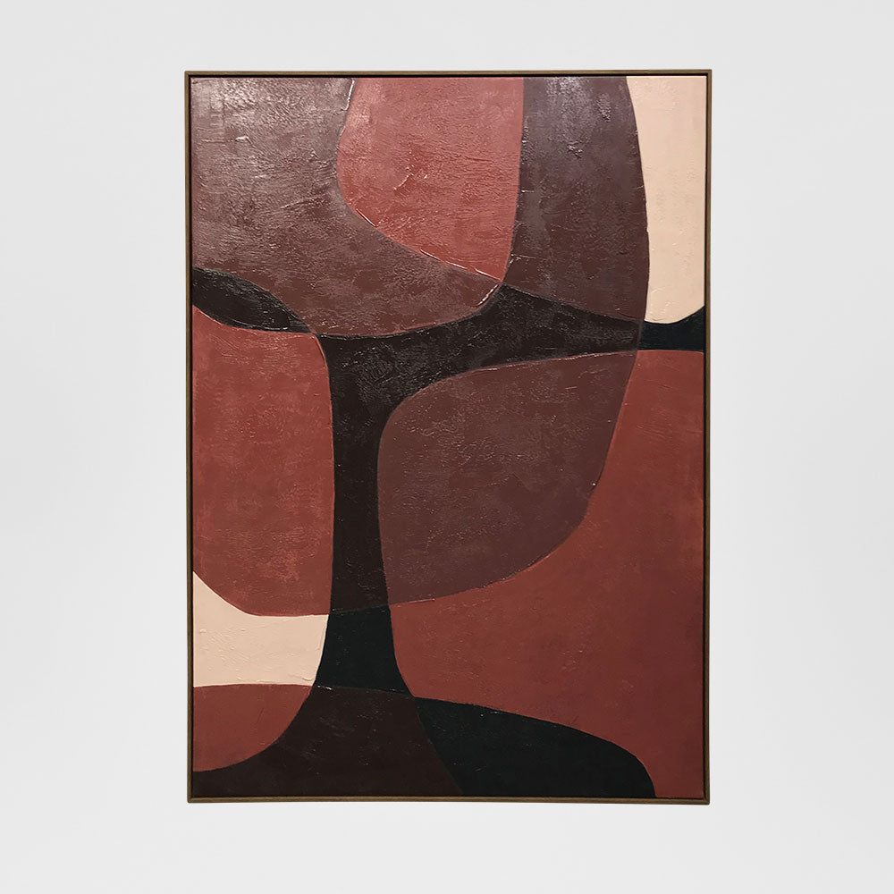 Modern Bloom Canvas Wall Art 100x140cm