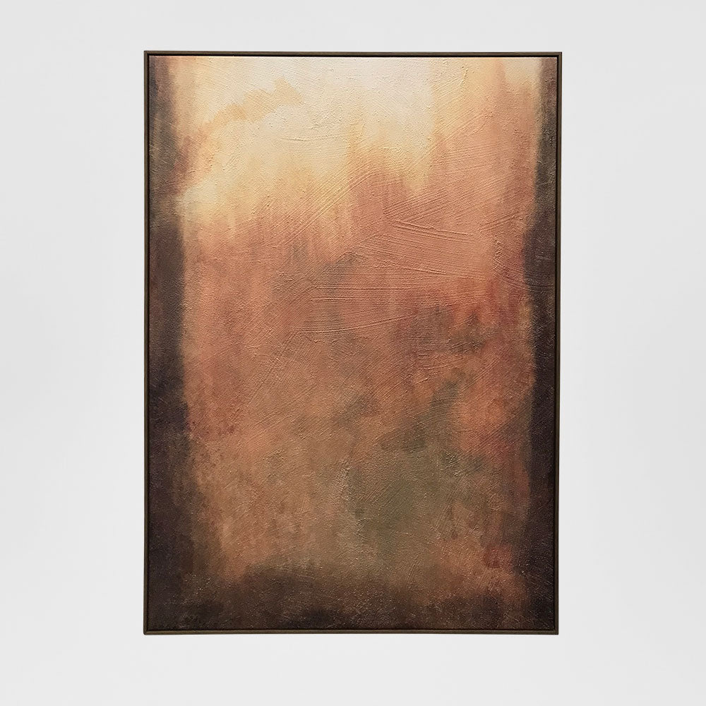 Amber Haze Canvas Wall Art 100x140cm