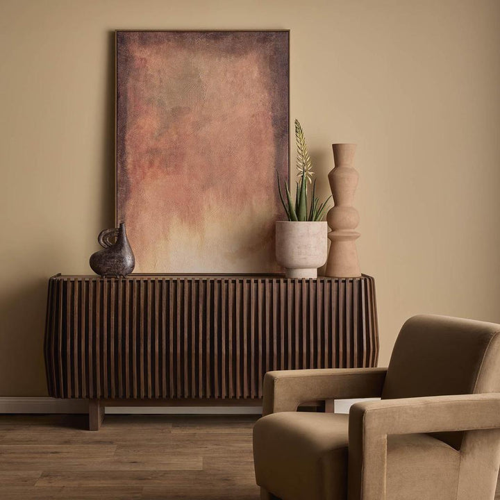 Amber Haze Canvas Wall Art 100x140cm