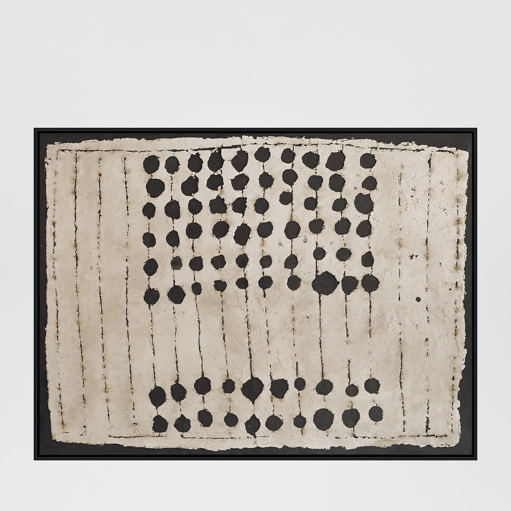 Dot Rhythm Canvas Wall Art 160x120cm