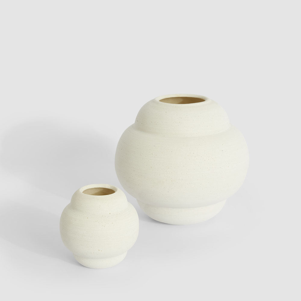 Indi Vase Chalk