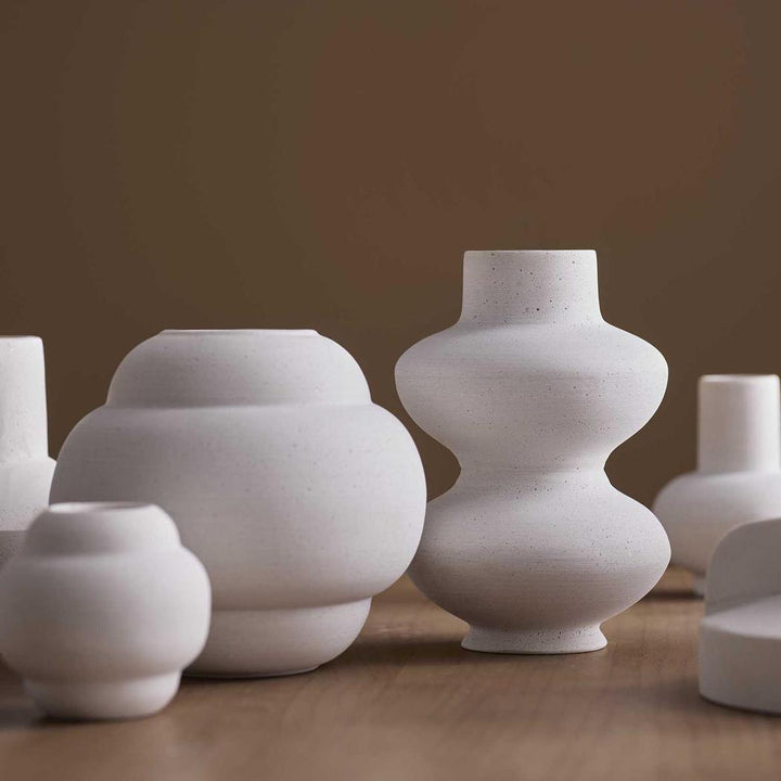 Indi Vase Chalk