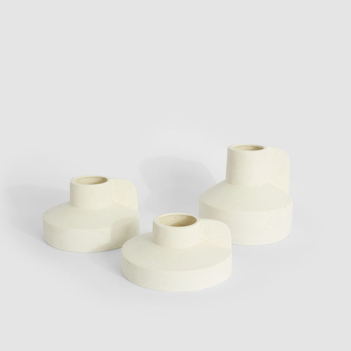 Clio Mini Vase Chalk