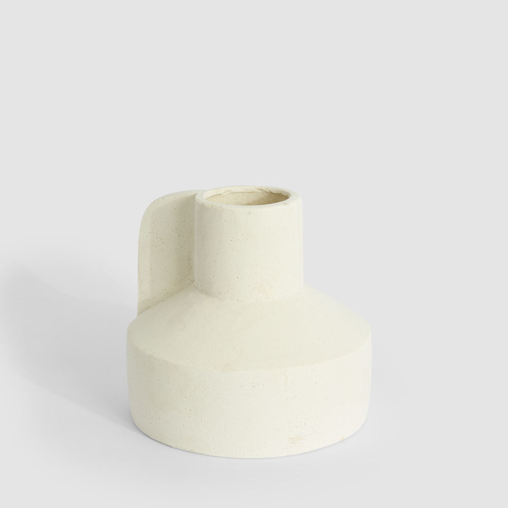 Clio Long Vase Chalk
