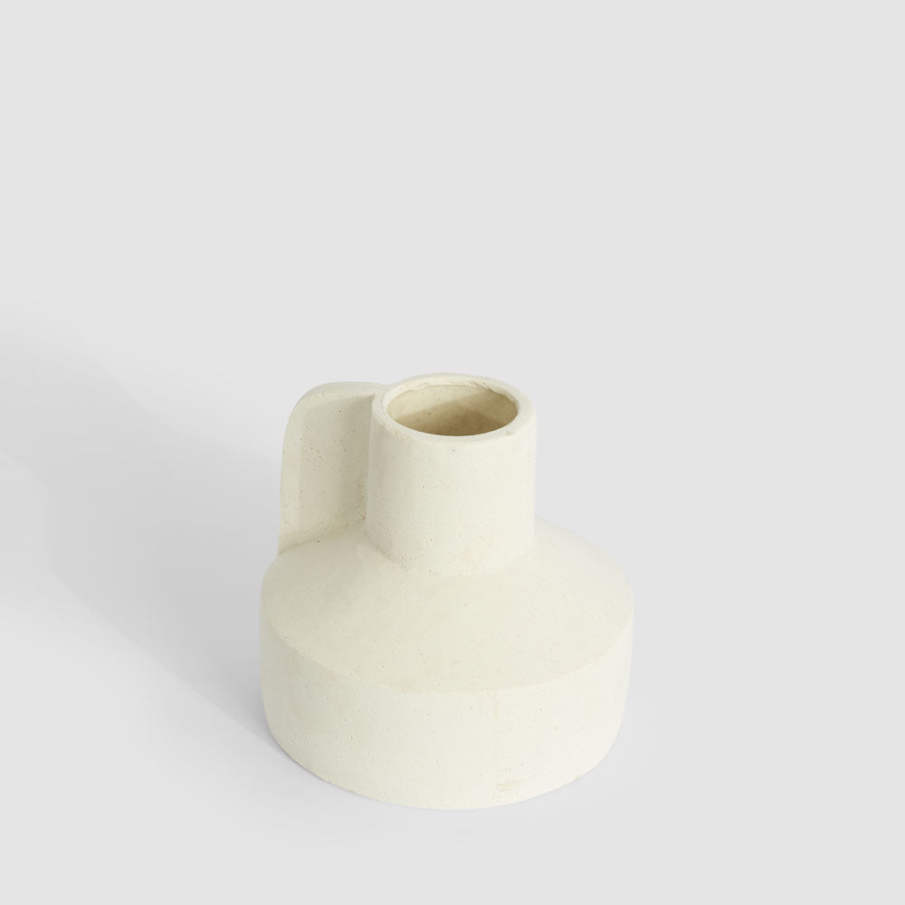 Clio Long Vase Chalk