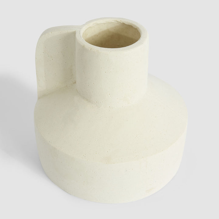 Clio Long Vase Chalk