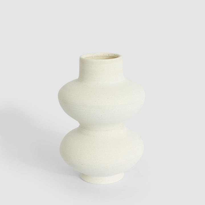 Bramble Tall Vase Chalk