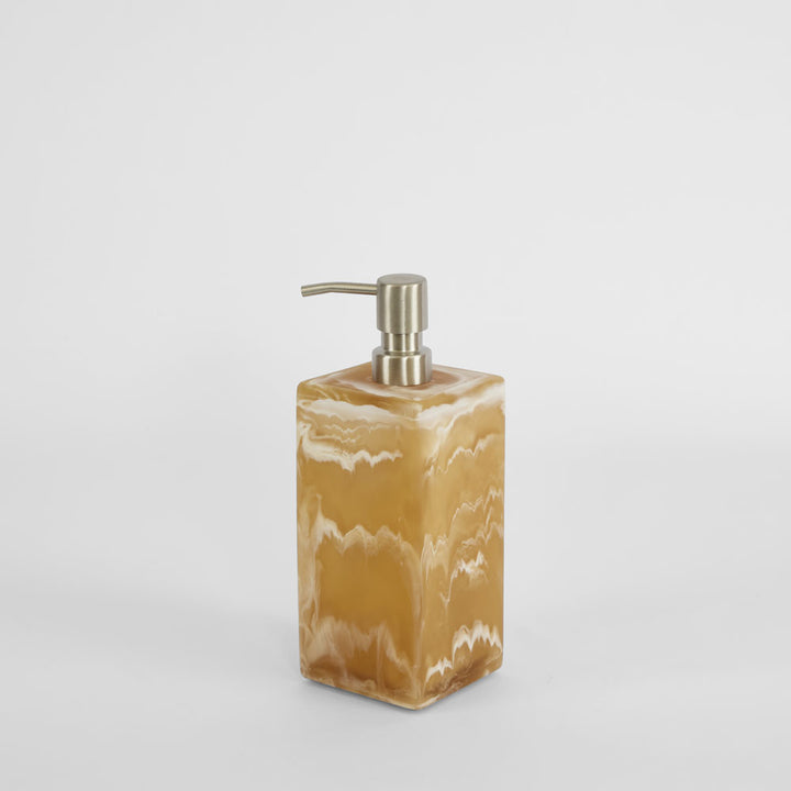 Halo Resin Soap Dispenser Large Latte