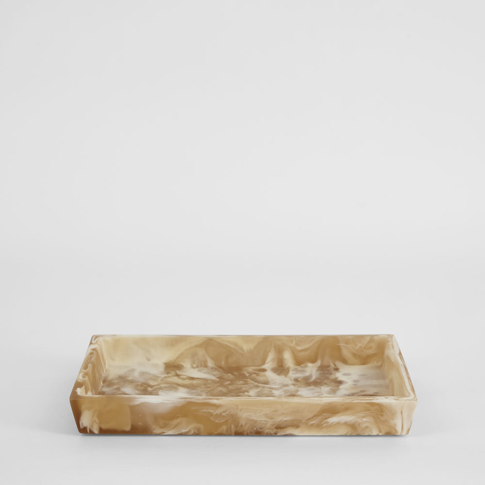 Halo Resin Tray Latte