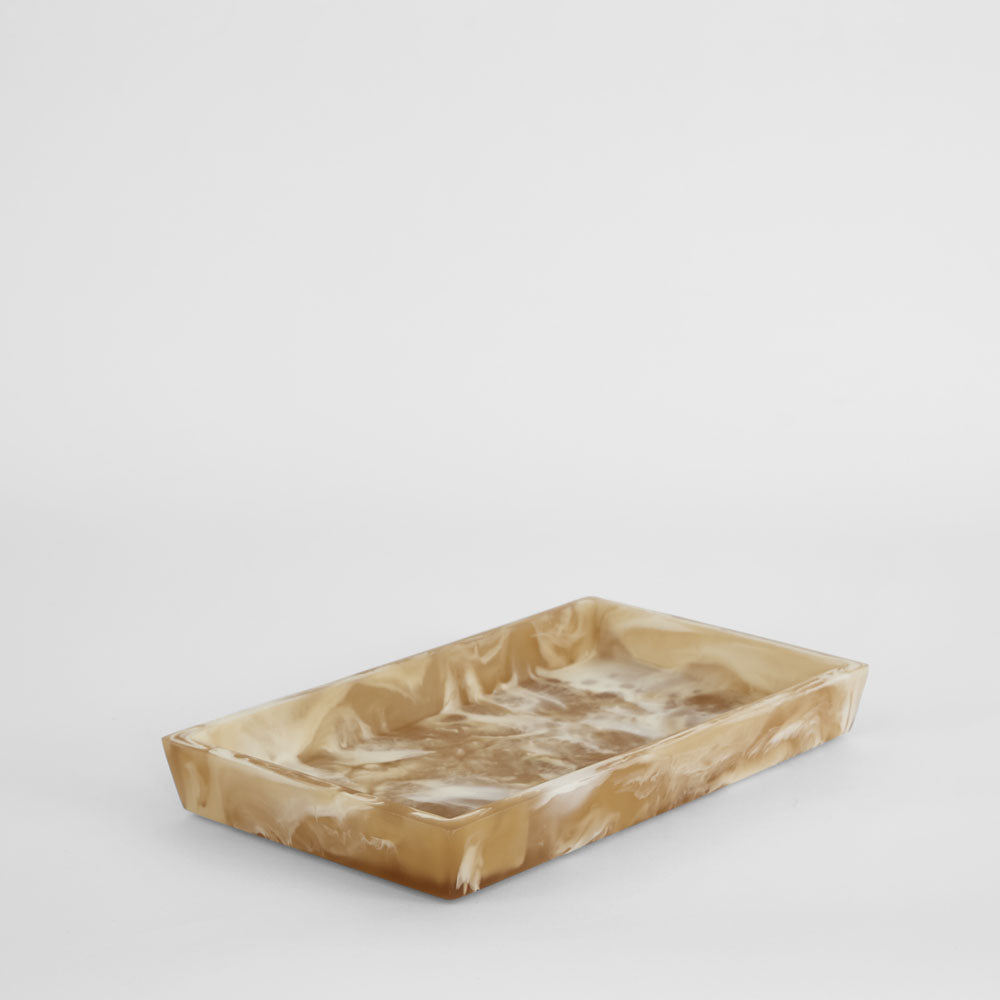 Halo Resin Tray Latte