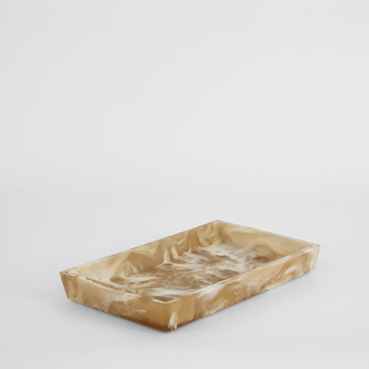 Halo Resin Tray Latte