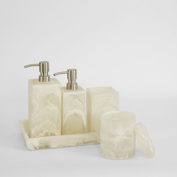 Halo Resin Soap Dispenser Large Cloud