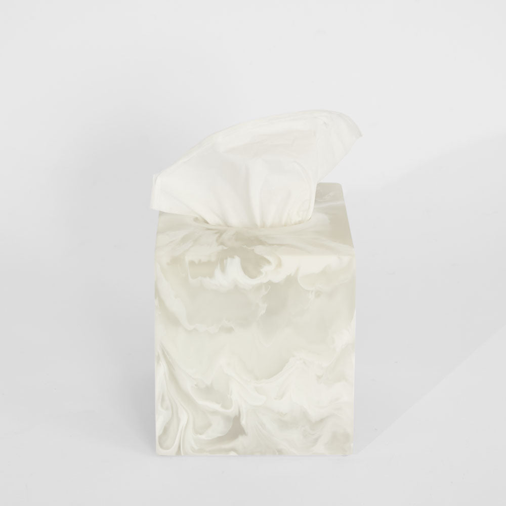 Halo Resin Tissue Box Cloud