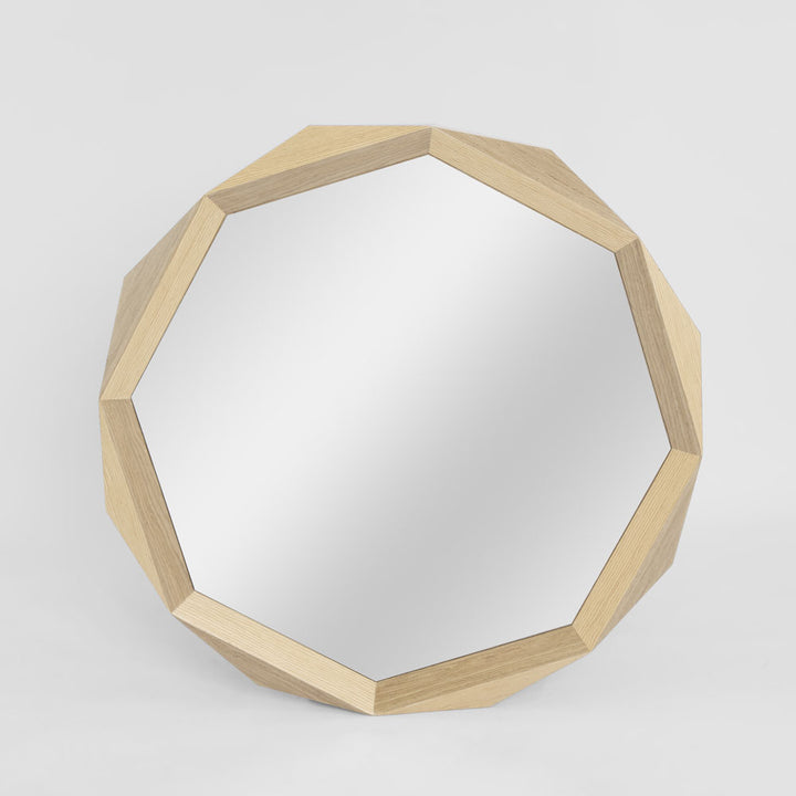 Axis Mirror Oak & Walnut