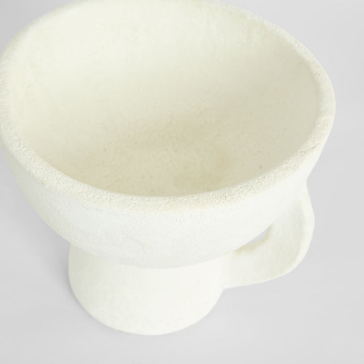 Ciel Footed Bowl Medium White