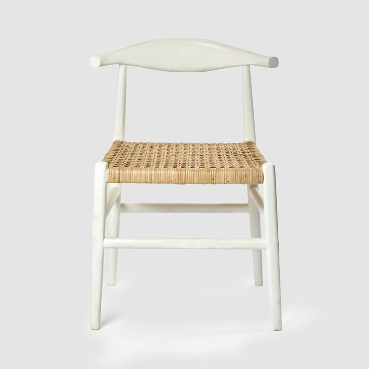Sorren Dining Chair White / Natural