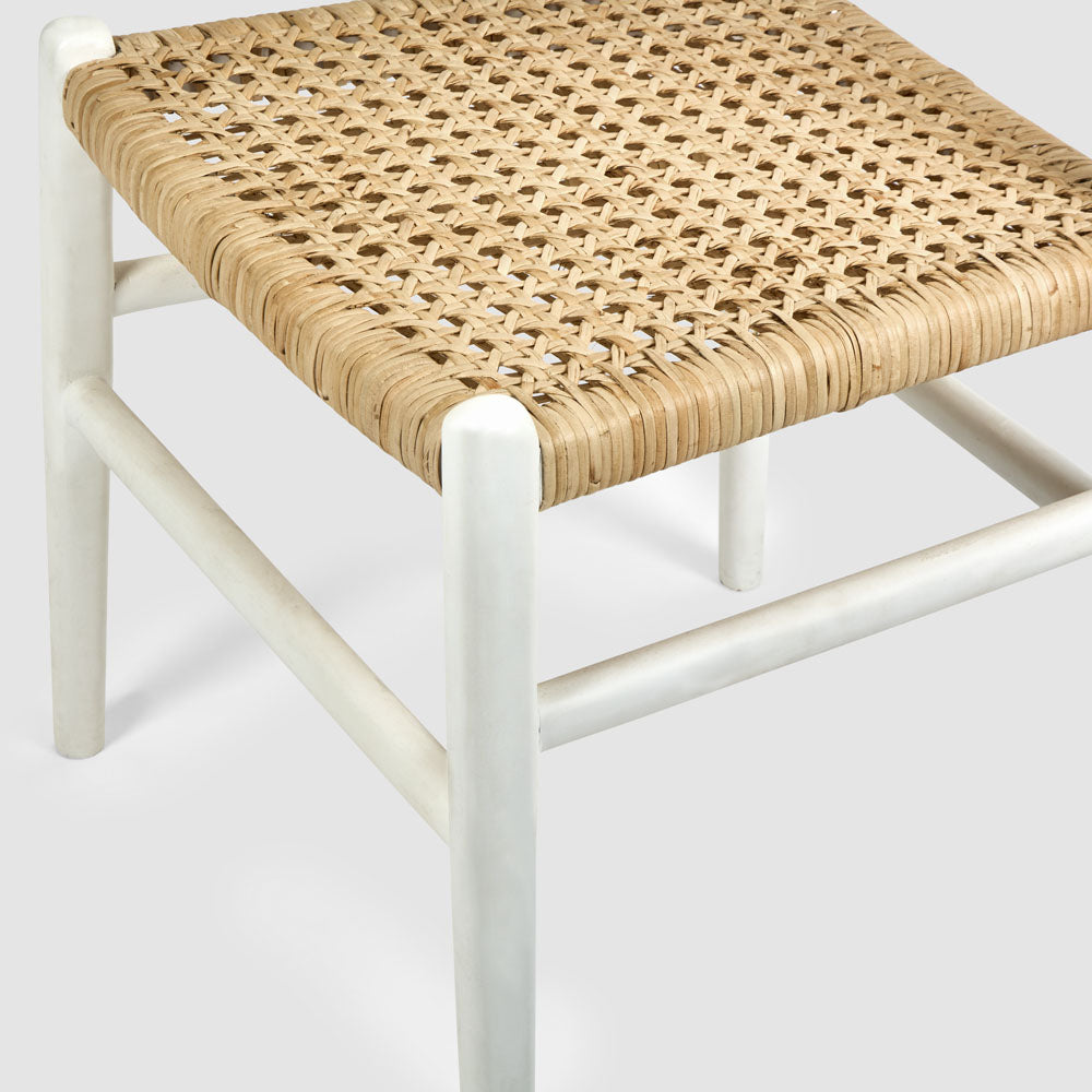 Sorren Dining Chair White / Natural