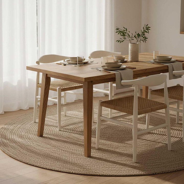 Sorren Dining Chair White / Natural