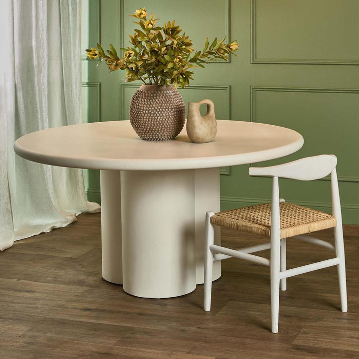 Sorren Dining Chair White / Natural