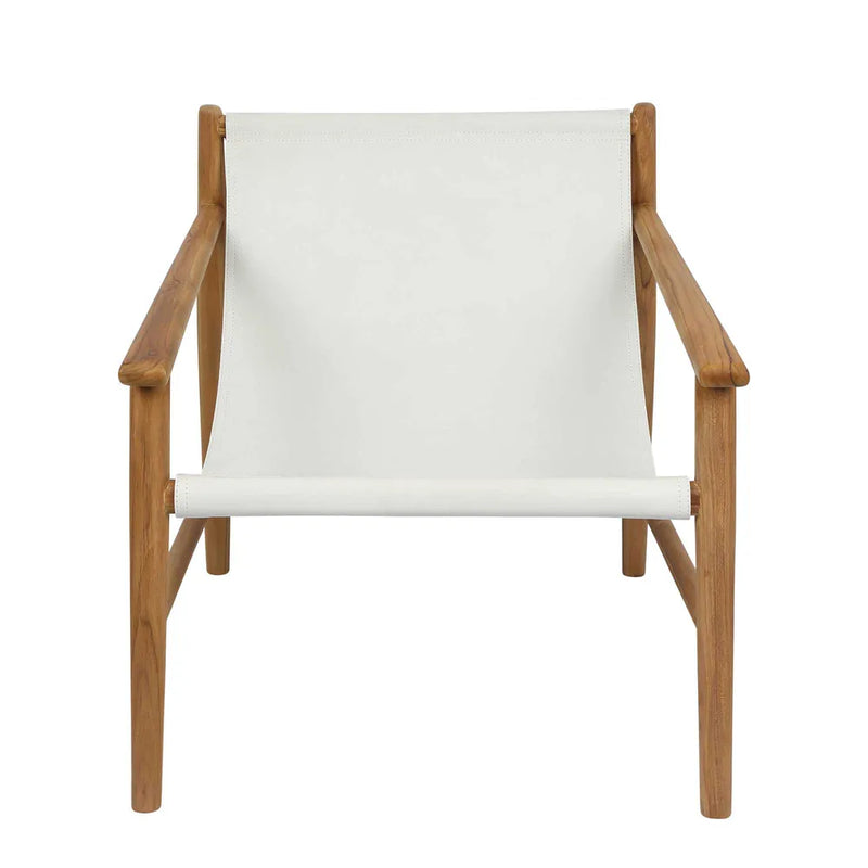 Bolan Chair White Leather