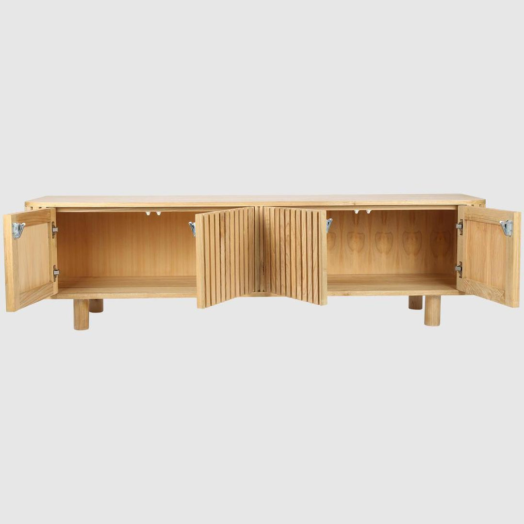 Vince Entertainment Unit Natural