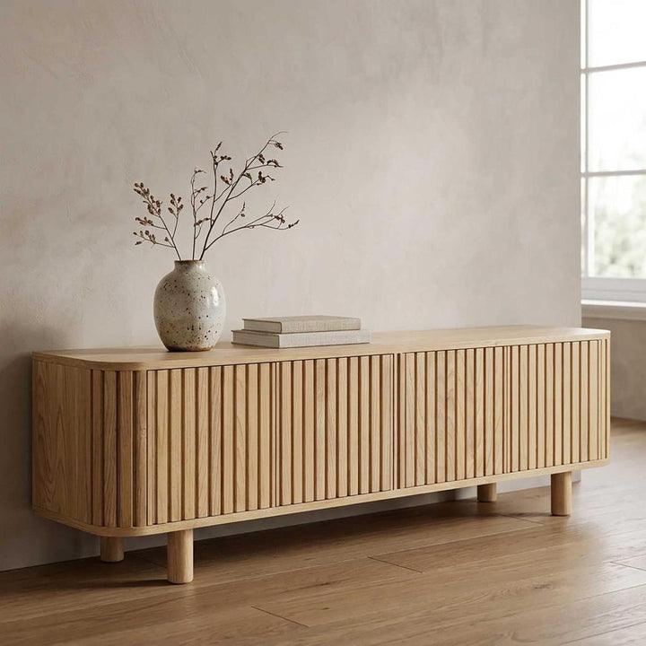 Vince Entertainment Unit Natural