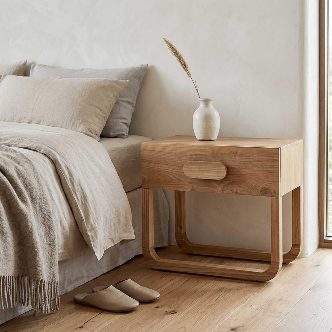 Norma Bedside Table Natural