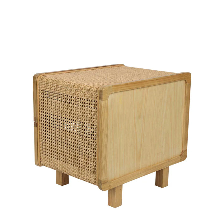 Hayme Bedside Table Natural