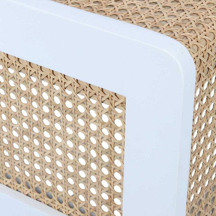 Zoe Bedside Table Chalk