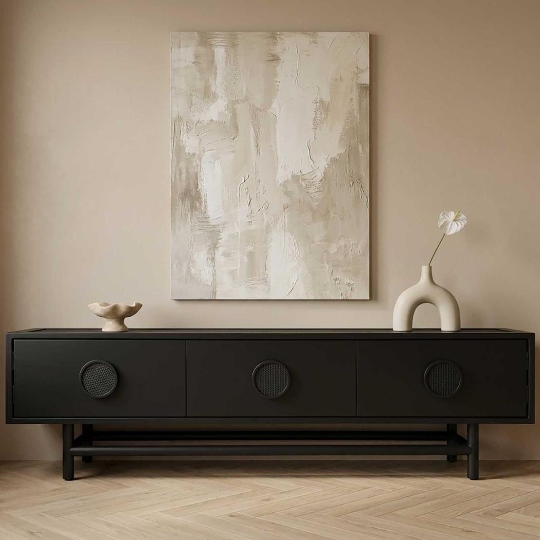 Rondo Entertainment Unit Black