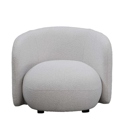 Plume Occasional Chair Vanilla Boucle