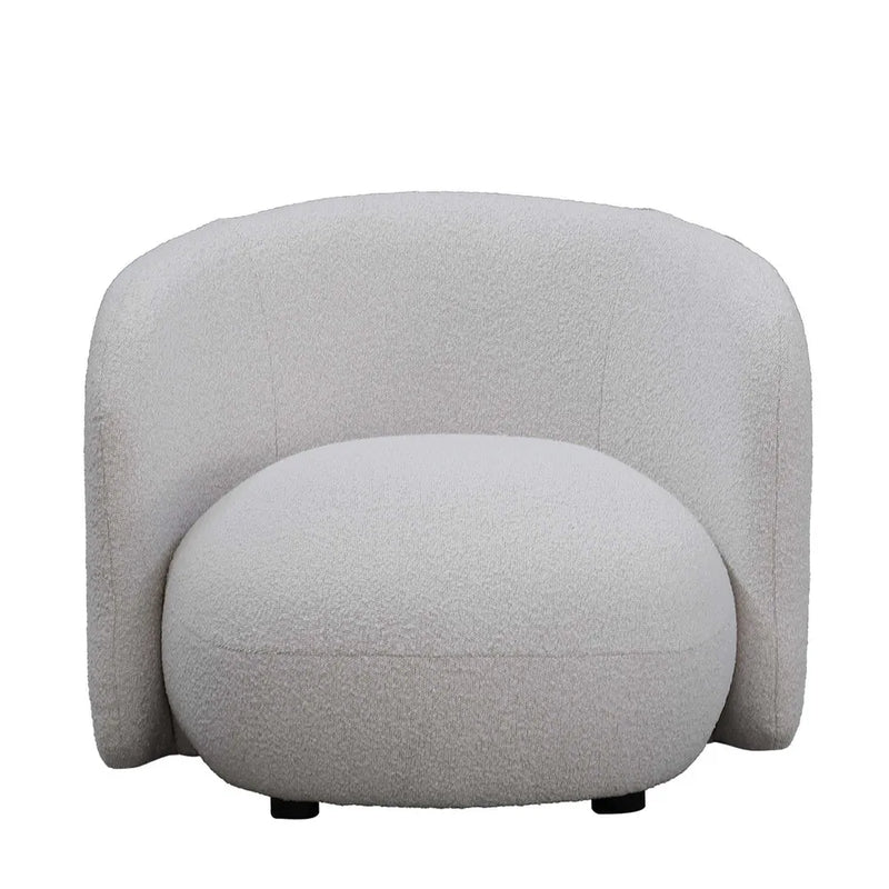 Plume Occasional Chair Vanilla Boucle
