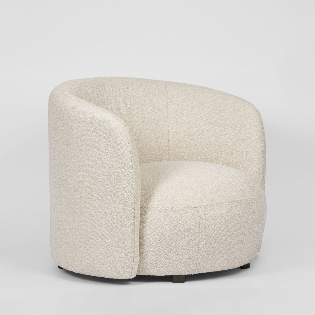 Plume Occasional Chair Vanilla Boucle