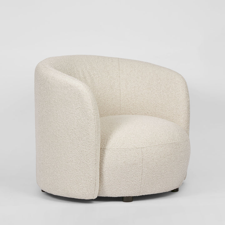 Plume Occasional Chair Vanilla Boucle