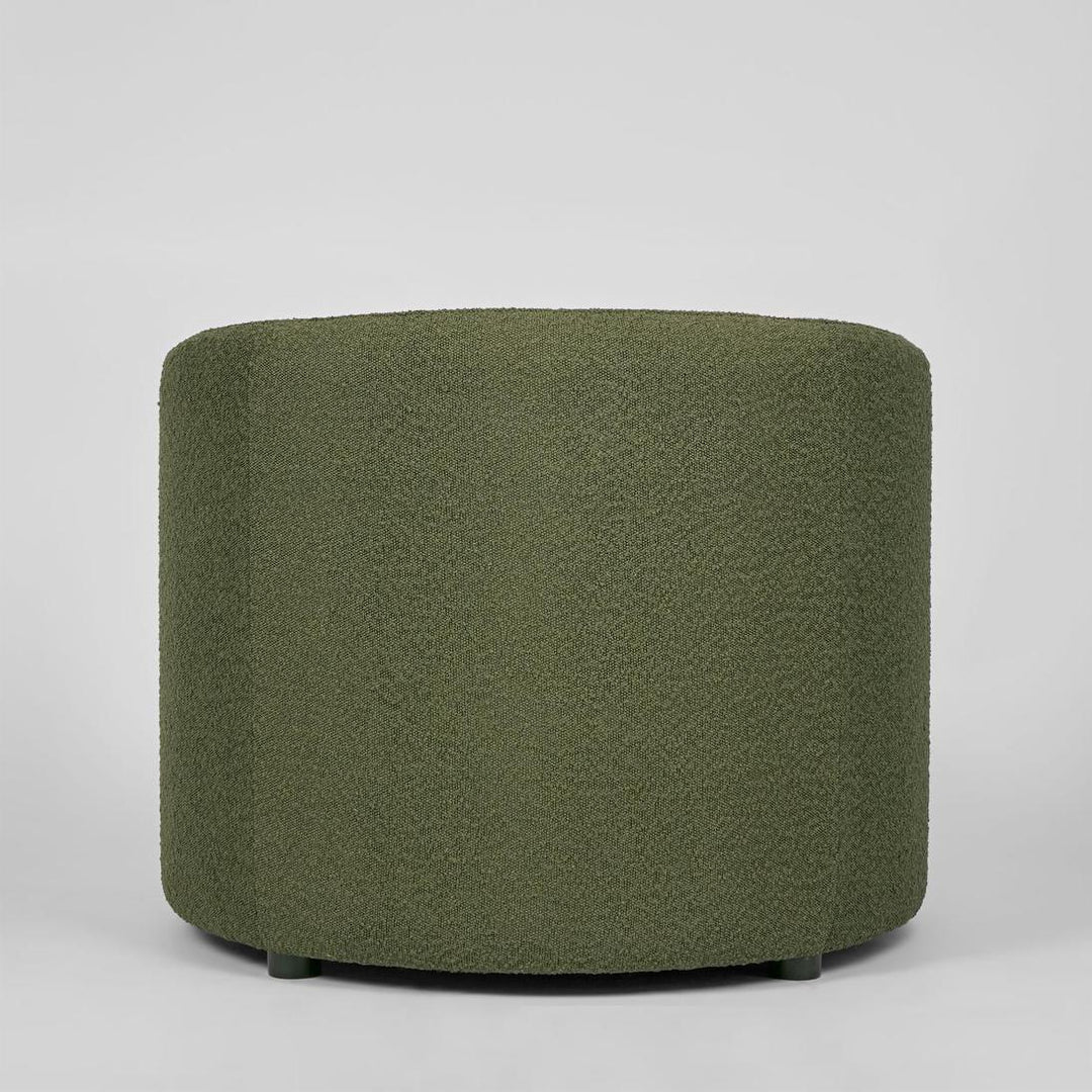 Plume ArmChair Olive Boucle