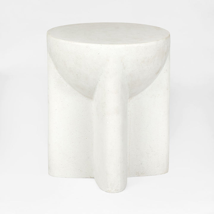 Vassili Side Table Chalk - Outdoor Undercover