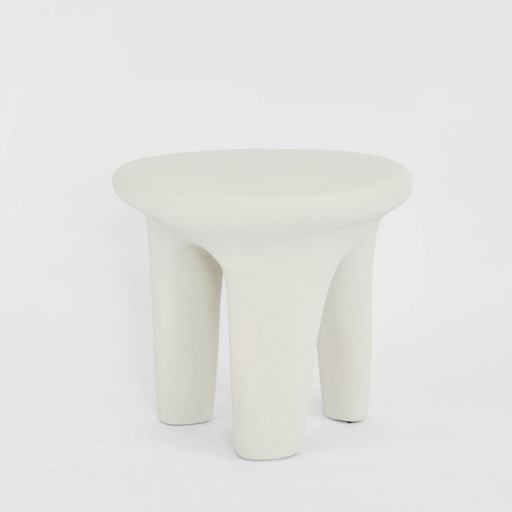 Kiva Outdoor Side Table White